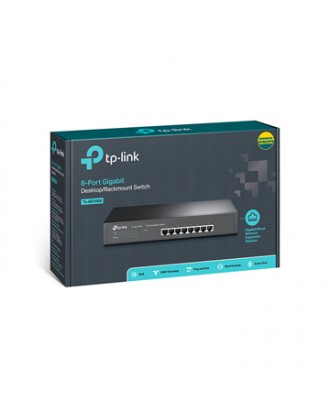  Tp link TL-SG1008 8-Port Gigabit Desktop/Rackmount Switch